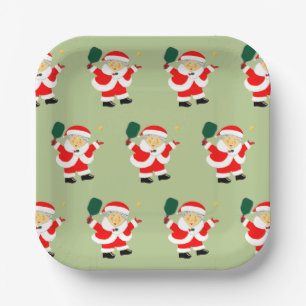 Pickleball Party Paper Plate