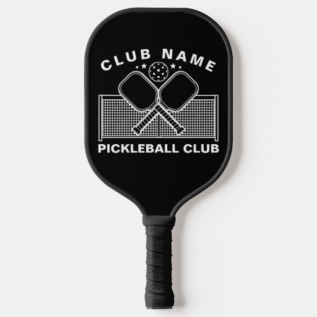 Pickleball Personalized Club Name  Paddle (Front)