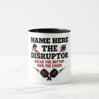 Pickleball Personalized Name The Disruptor Mug