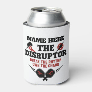 Pickleball Personalized Name The Rally Wrecker  Can Cooler