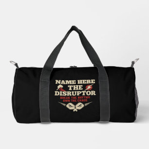 Pickleball Personalized Name The Rally Wrecker Gym Duffle Bag