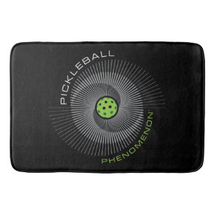 Pickleball Phenomenon Galaxy Bath Mat