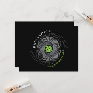 Pickleball Phenomenon Galaxy Invitation