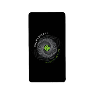 Pickleball Phenomenon Galaxy Label
