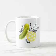 Pickleball Pickle Ball King Mug
