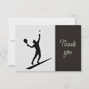 Pickleball  Pickle Ball Volunteer Helper Thank You Card