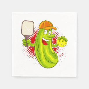 Pickleball Pickle Player  Napkin