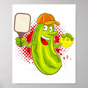 Pickleball Pickle Player  Poster