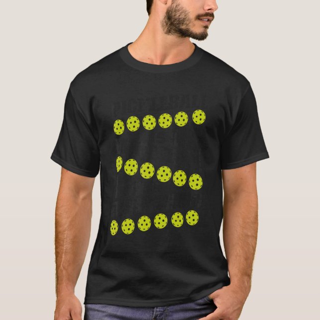 Pickleball Pickleball Is Like Duct Tape It Fixes E T-Shirt (Front)