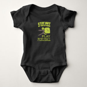 Pickleball Pickleball Paddles Baby Bodysuit