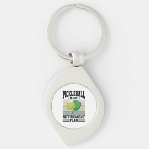 Pickleball - Pickleball Retirement  Keychain