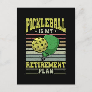 Pickleball - Pickleball Retirement Postcard