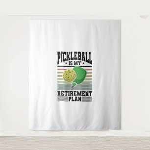 Pickleball - Pickleball Retirement Tapestry