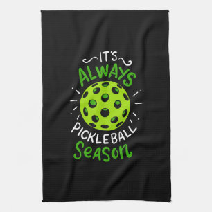Pickleball - Pickleball Season Kitchen Towel
