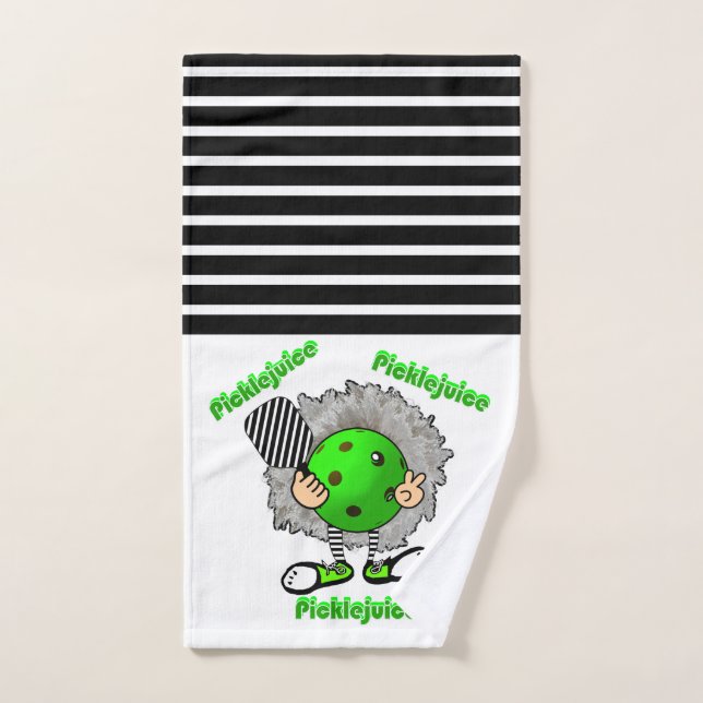 Pickleball Picklejuice Halloween Movie Inspired  Hand Towel (Hand Towel)