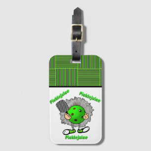 Pickleball Picklejuice Halloween Movie Inspired  Luggage Tag