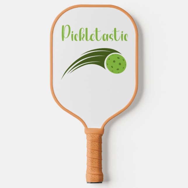 Pickleball Pickletastic elegant pun Pickleball Paddle (Front)