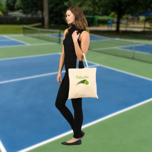 Pickleball Pickletastic elegant pun Tote Bag