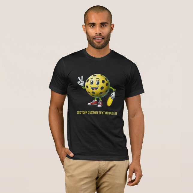 Pickleball Player Best Gift For Paddleball Tee (Front Full)