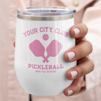 Pickleball Player Club Team Name Personalized Pink
