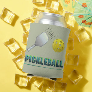Pickleball Player - Cool Paddle Art Can Cooler
