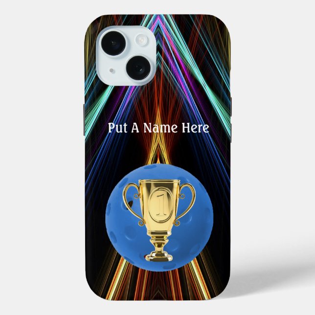 Pickleball Player/Fan personalize Case-Mate iPhone Case (Back)
