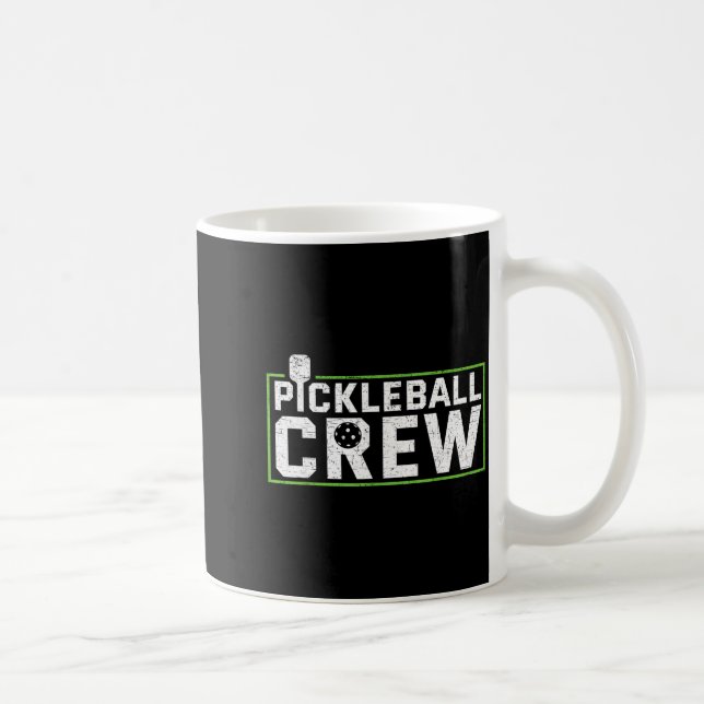 Pickleball player funny pickle ball pickleball cre coffee mug (Right)