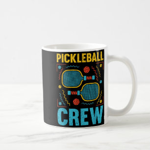 Pickleball player funny pickle ball pickleball cre coffee mug