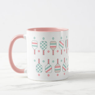Pickleball Player - Paddle Pattern Mug