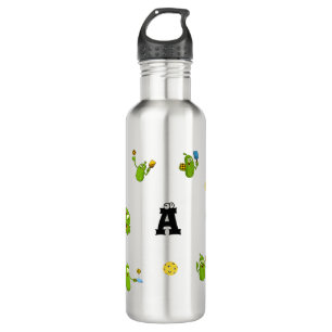 Pickleball Player Personalized Name Funny 710 Ml Water Bottle