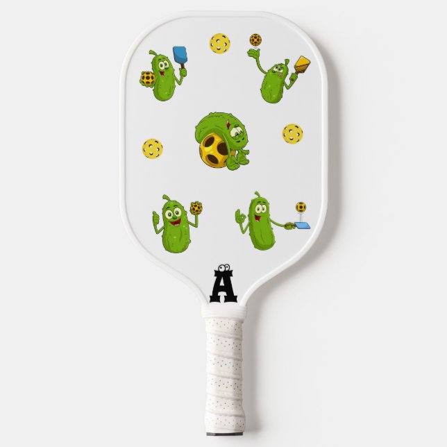 Pickleball Player Personalized Name Paddle (Front)