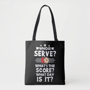Pickleball Player -  Pickle Ball Athlete Hobby Tote Bag