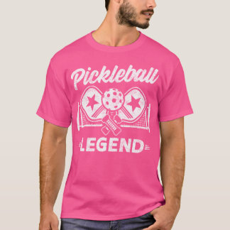 Pickleball Player Pickleball Legend Funny Pickleba T-Shirt