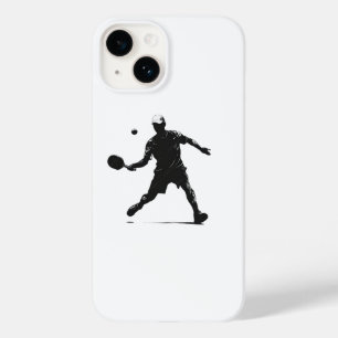 Pickleball Player Silhouette Sport Design Case-Mate iPhone 14 Case