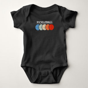 Pickleball Player Sports Lover Baby Bodysuit