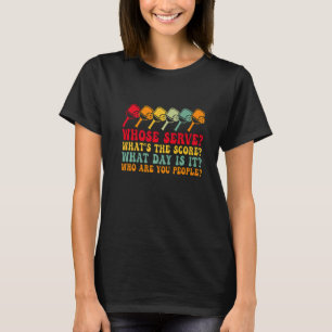 Pickleball Player Tees Whose Serve Pickleball Team