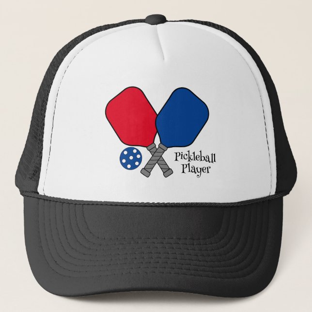 Pickleball Player, Trucker Hat (Front)