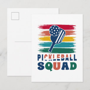 Pickleball Players Gift Idea Invitation Postcard