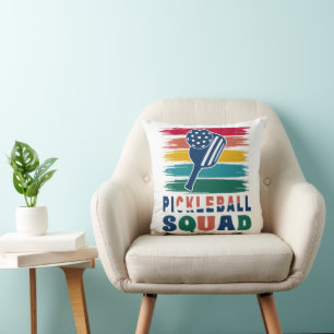 Pickleball Players Gift Idea Throw Pillow
