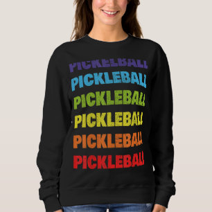Pickleball Player's I Heart Pickleball Sweatshirt