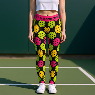 Pickleball polka dot  leggings