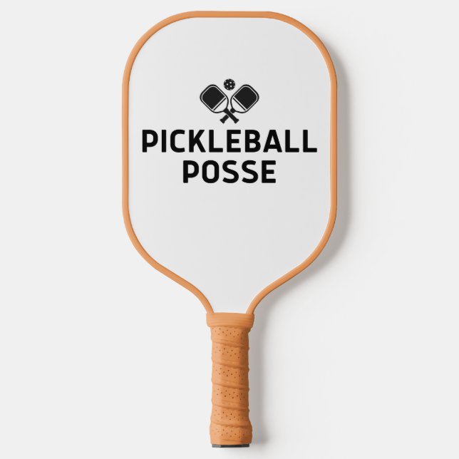 Pickleball Posse Funny Paddle (Front)