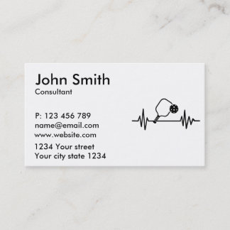 Pickleball pulse business card