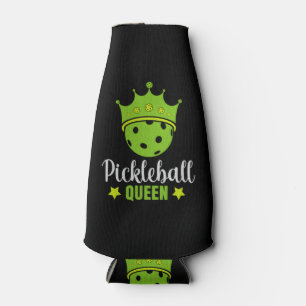 Pickleball Queen Funny Pickle Ball Queen Bottle Cooler