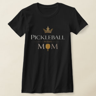 Pickleball Queen Mom Shirt Crown Pickleball Desi