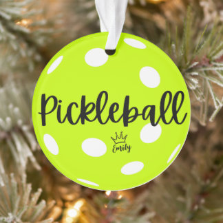 pickleball queen,personalized pickleball gifts ornament