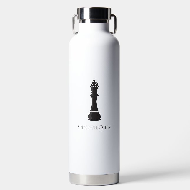 Pickleball Queen Water Bottle (Front)