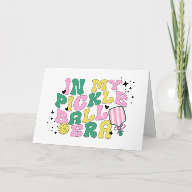 Pickleball Quote  Thank You Card (Front)