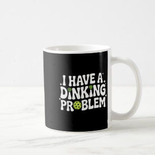 Pickleball retired dink grandpa funny sport gift coffee mug