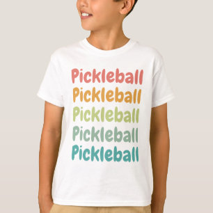Pickleball Retro Pickleball Player T-Shirt